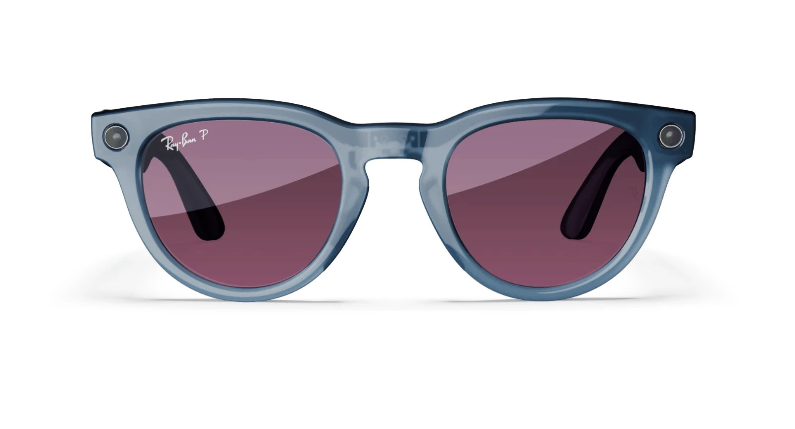 Transparent RAY-BAN Headliner Smart Sunglasses Shiny Jeans