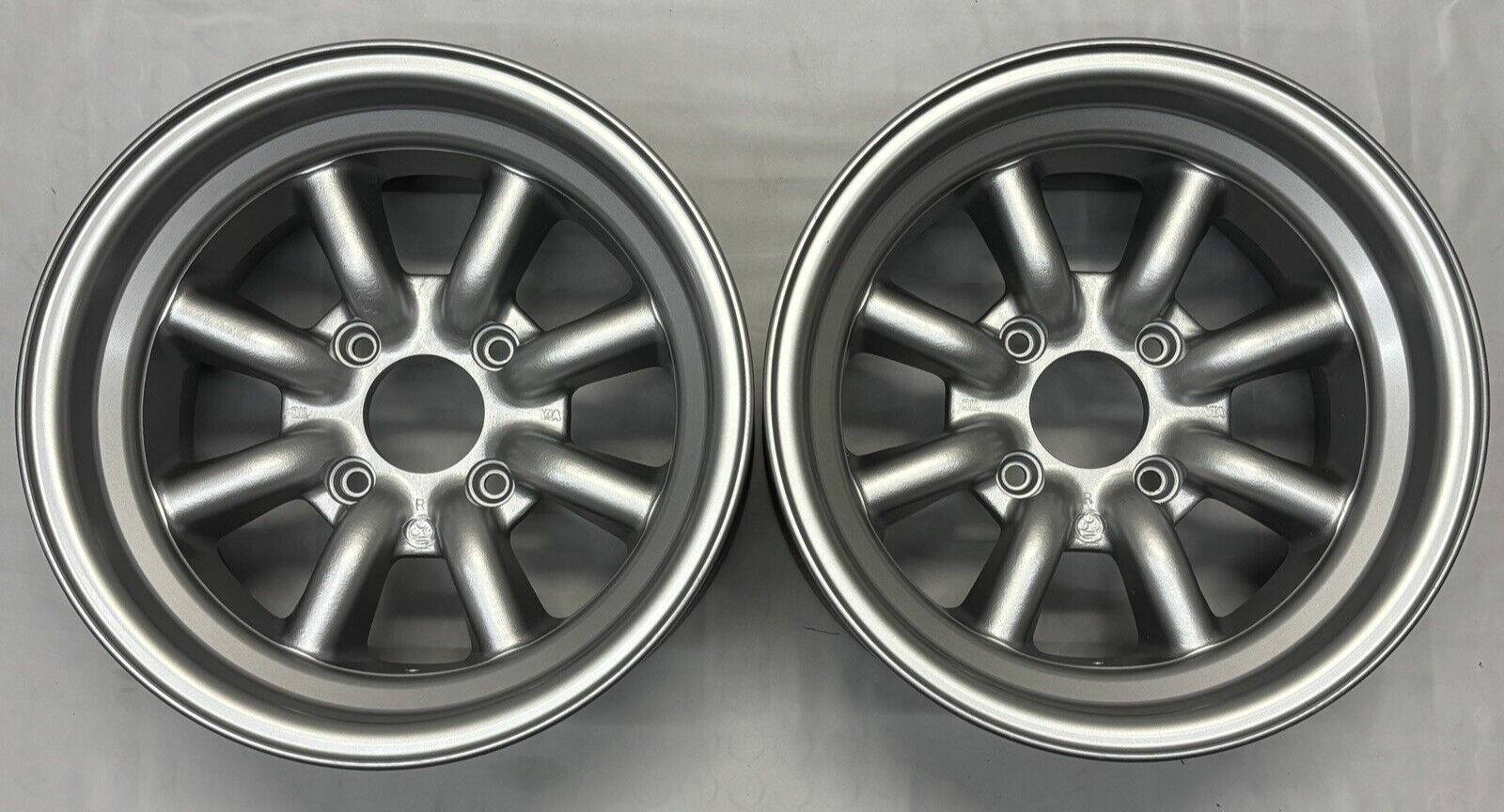 RS Watanabe R Type 14x8J ET -6 4H-114.3 Silver Metallic 2