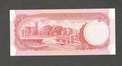 Barbados 1 Dollar Pick 29 Crisp Uncirculated
