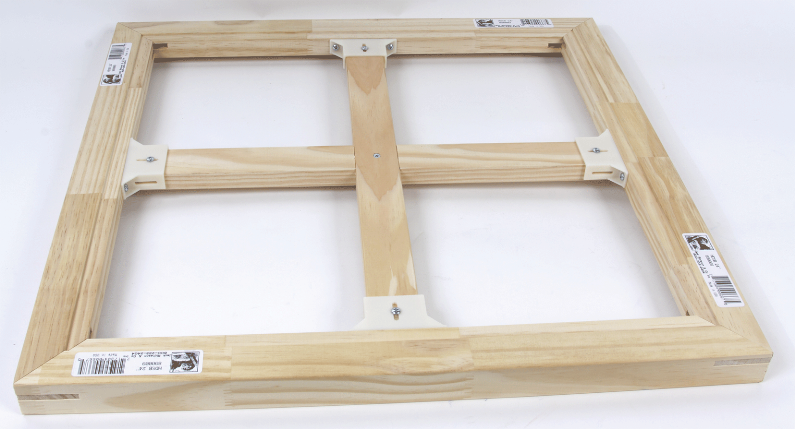 (4) Cross Brace for Best Medium Duty 25'' Stretcher Bar Center Notched 892025