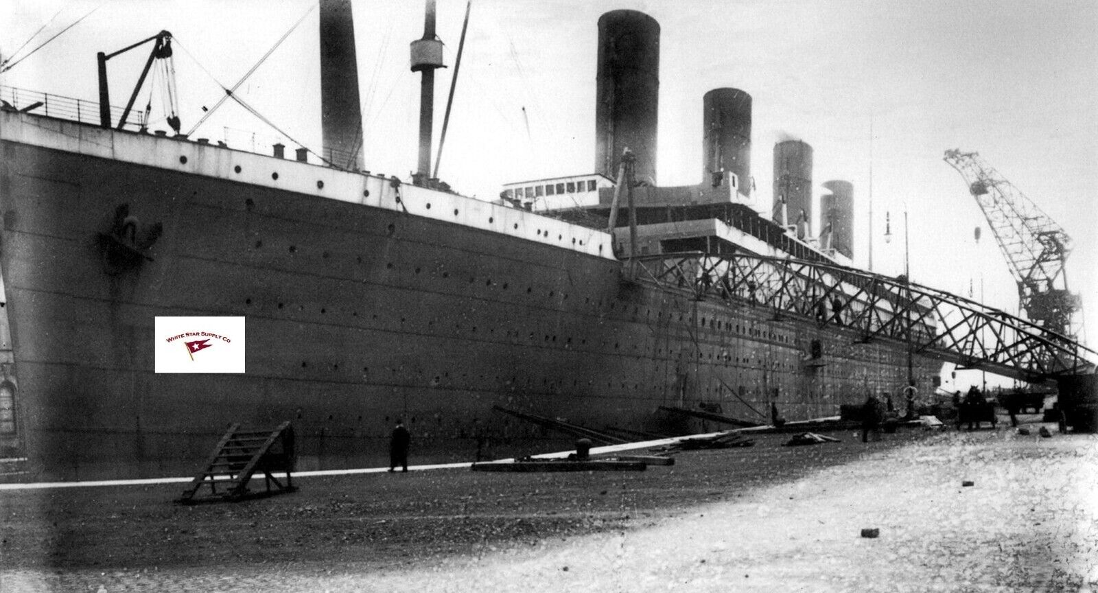 RMS TITANIC, CORK EXAMINER NEWS PHOTO REPRINT THOMPSON RMS TITANIC, CORK EXAMINER NEWS PHOTO REPRINT THOMPSON