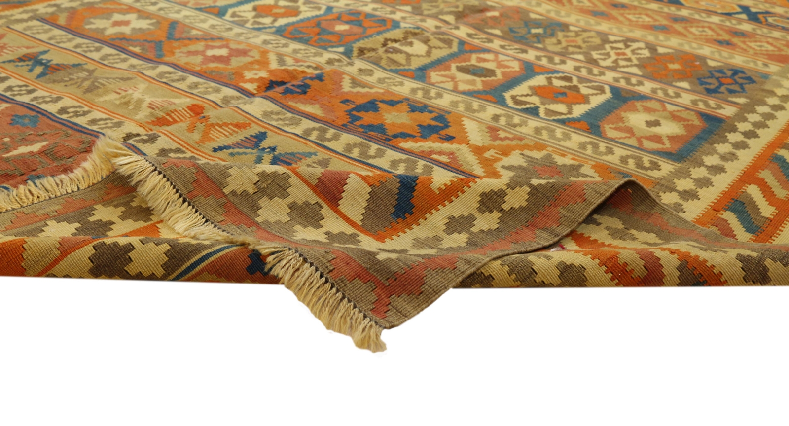 Teppich Kelim Handgewebt Perserteppich Orientteppich Carpet Tappeto 287x164cm
