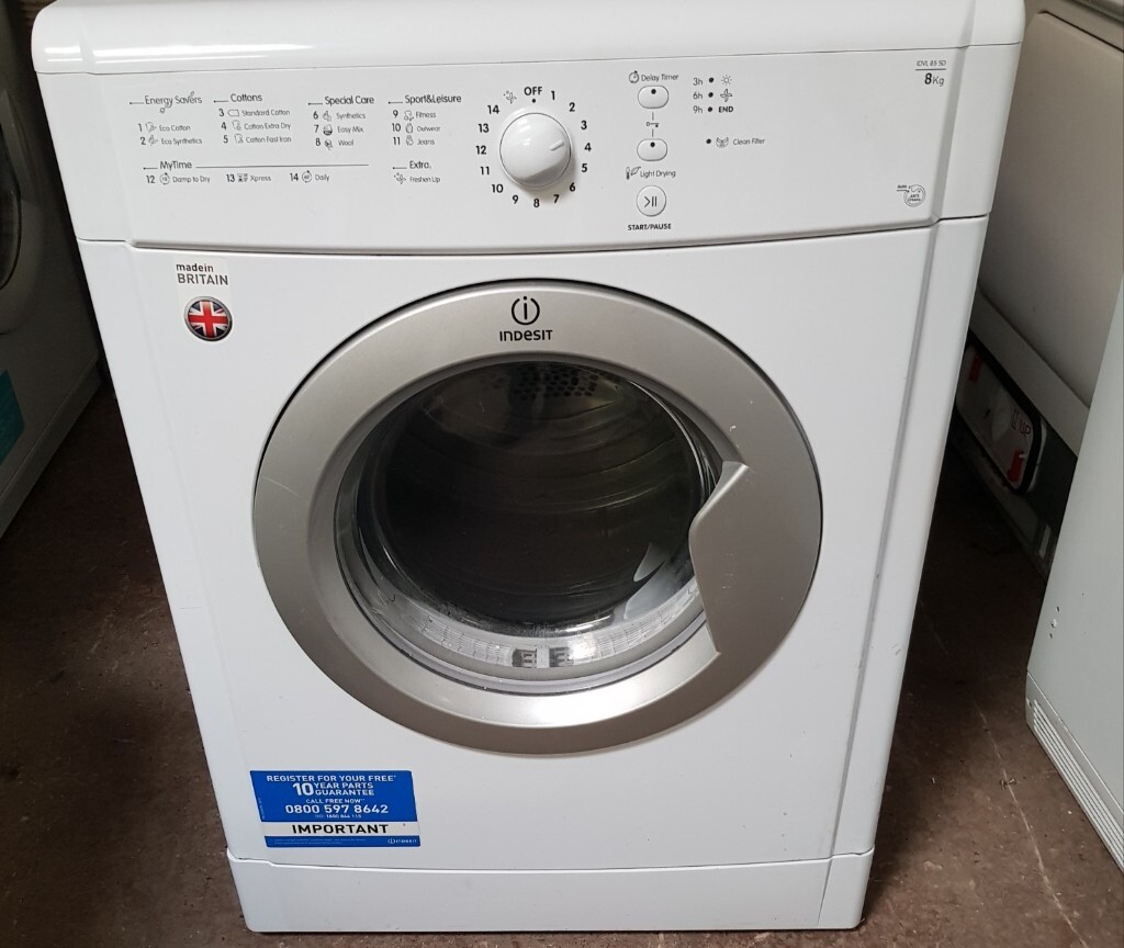 INDESIT 8KG VENTED TUMBLE DRYER IN GOOD WORKING ORDER in Hedge End
