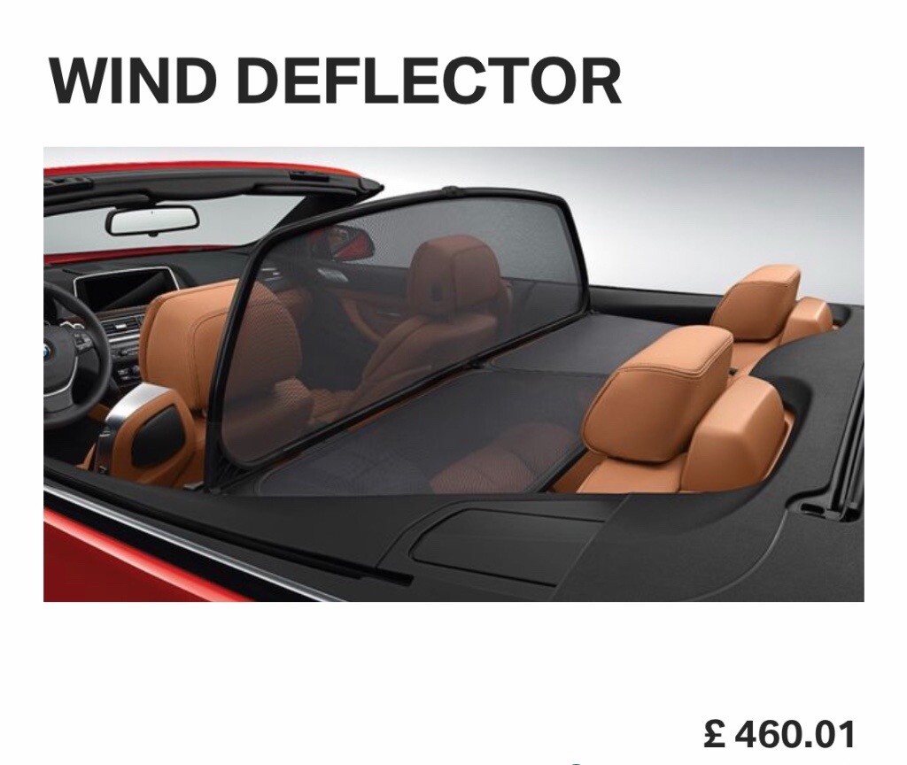 BMW wind deflector in Wokingham, Berkshire Gumtree