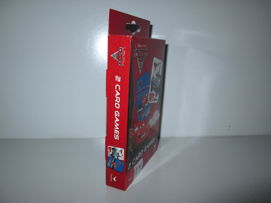 DISNEY/PIXAR CARS 2 SPY & RED LIGHT GREEN LIGHT CARD GAMES