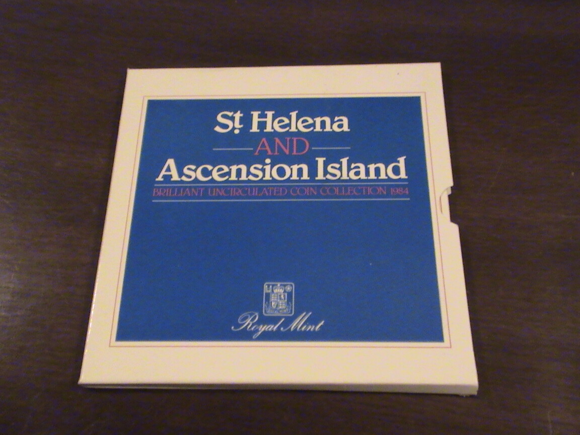 1984 St. Helena and Ascension Island Brilliant Uncirculated Coin Collection