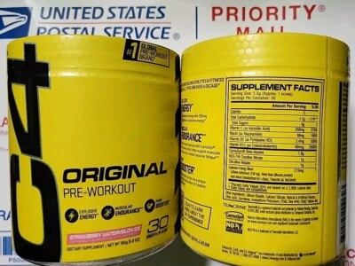 2 TUBS Cellucor C4 Preworkout Powder Strawberry Watermelon ICE Energy BB FEB '24