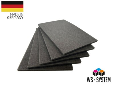 LANZLC EVA Schaumstoffplatte 35x160cm 5mm - Moosgummi Für Cosplay & Basteln