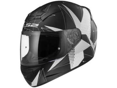 LS2 Integralhelm FF352 Rookie Brilliant | Schwarz-Titan Matt | Motorradhelm a...