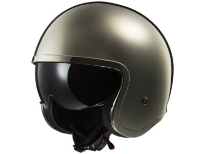 LS2 Jethelm OF599 Spitfire Chrome | Motorradhelm aus Polycarbonat