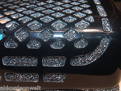 Gaze - für Akkordeon, Verdeck  Ersatzteile, accordion parts, Grille Lining cloth