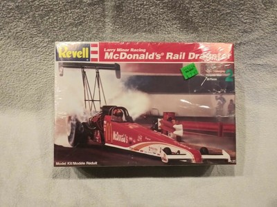 Revell Larry Minor McDonalds Top Fuel Dragster. Factory Sealed Brand 7354