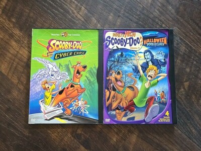 Scooby-Doo DVD Lot Cyber Chase Movie & Halloween Boos & Clues 4 Episodes