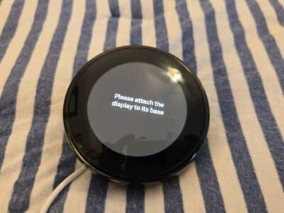 Google Nest 3rd Gen Smart Learning Thermostat - Obsidian Black