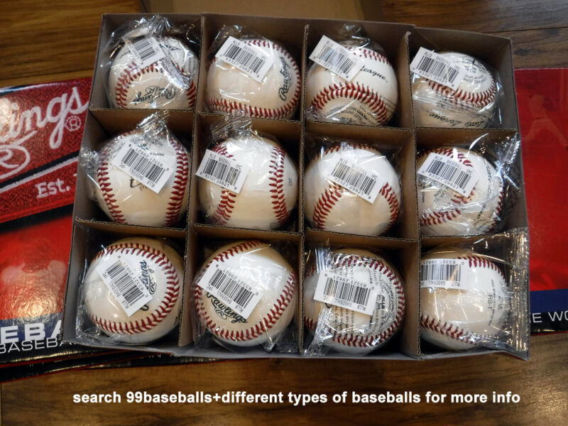 Brand New, Rawlings Little League Baseballs (RLLB) - One dozen, original box