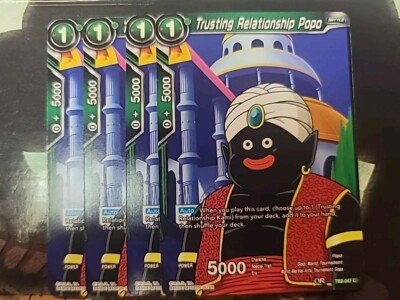 4x Trusting Relationship Popo - Common Mint Condition