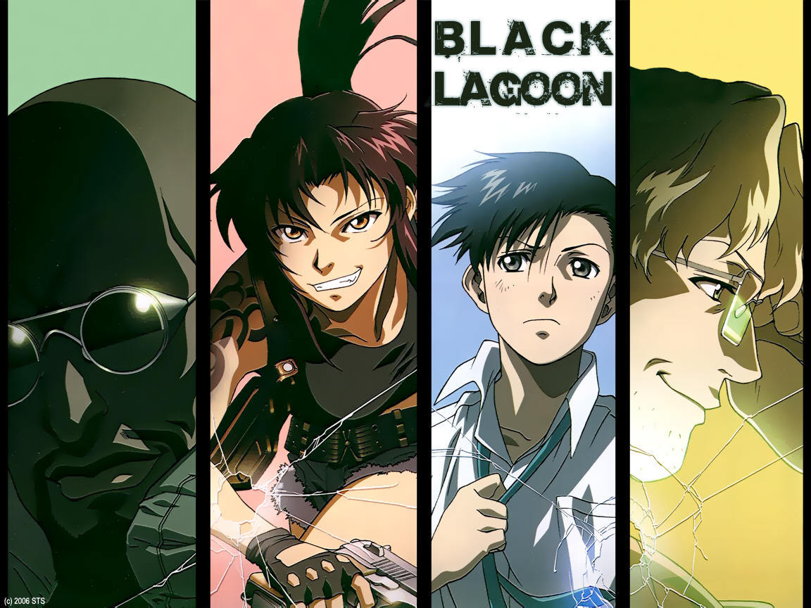 新品BLACK LAGOON The Second Barrage SET1、2 Black Lagoon The Second Barrage 001-002 + Collector's Box