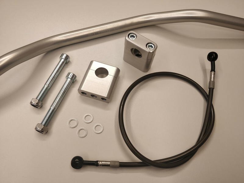 Abm Superbike Lenker-Kit Suzuki Gs 500 E (Gm51b) | 88-00 | Silber