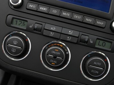 For VW Scirocco 2008-2010 Polished Aluminum Heater dash panel Surrounds Rings x3