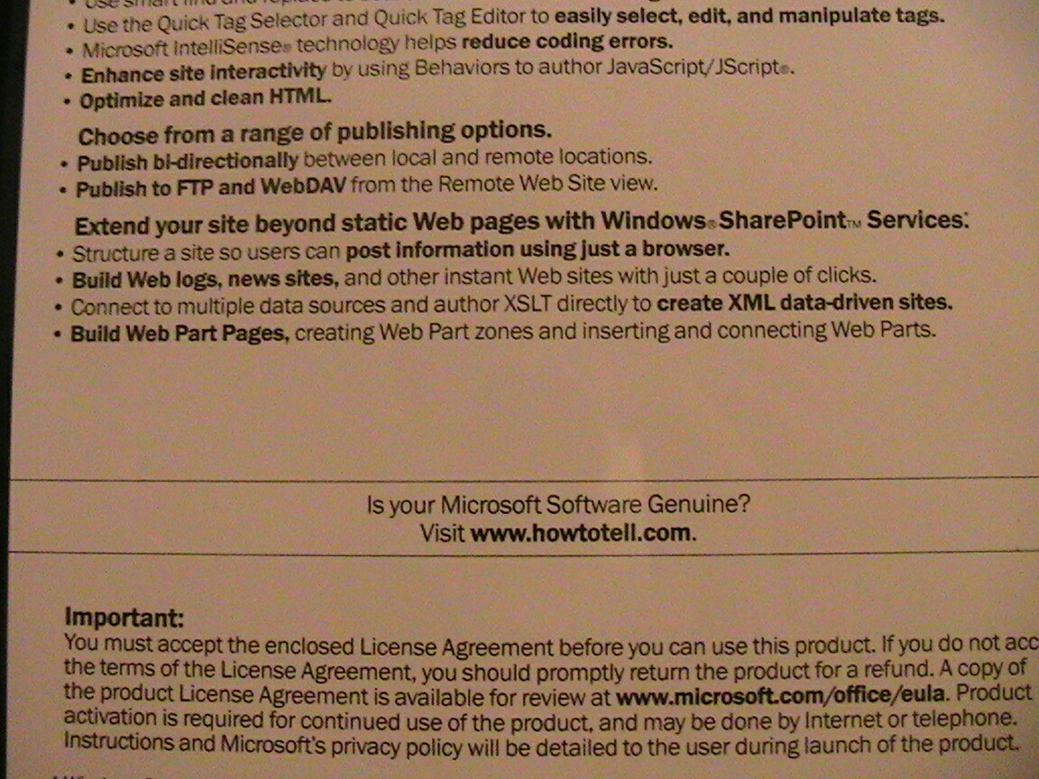 Microsoft Office FrontPage 2003 for Windows Full Version + Product Key