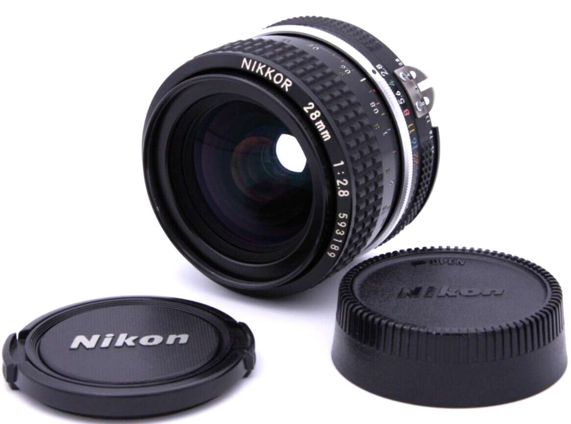 Nikon Ai Nikkor 28mm F2.8 Wide Angle MF Lens F Mount Near Nikon Ai Nikkor 28mm F2.8 Wide Angle MF Lens F Mount Near