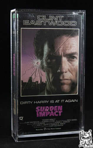 VHS Video Tape Acrylic Display Box Case DISNEY Clamshell Big Box WCI Beta Thorn