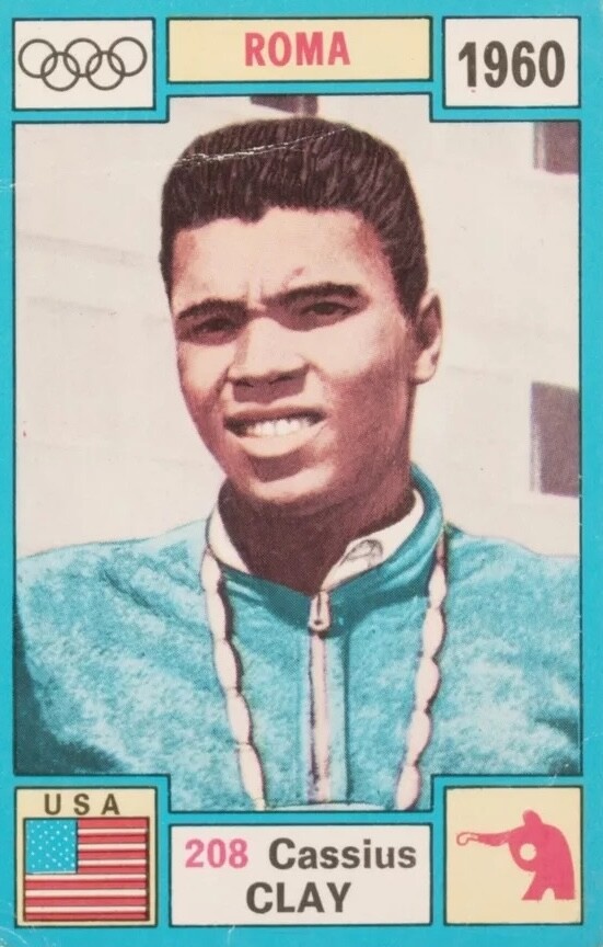 Tarjetas coleccionables Cassius Clay
