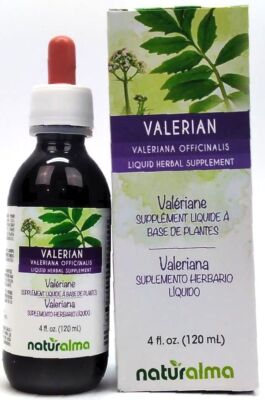 Naturalma Valerian Officinalis Liquid Herbal Supplement Root Extract 4fl oz