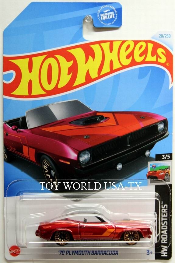 ミニカー HotWheels 1970 Plymouth Barracuda Amazon.com: Hot Wheels 1970 Plymouth Barracuda : Toys & Games