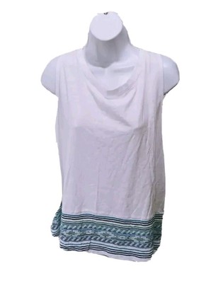NWT Falls Creek Tank Top Womens 2X Plus Size Sleeveless Striped   #2