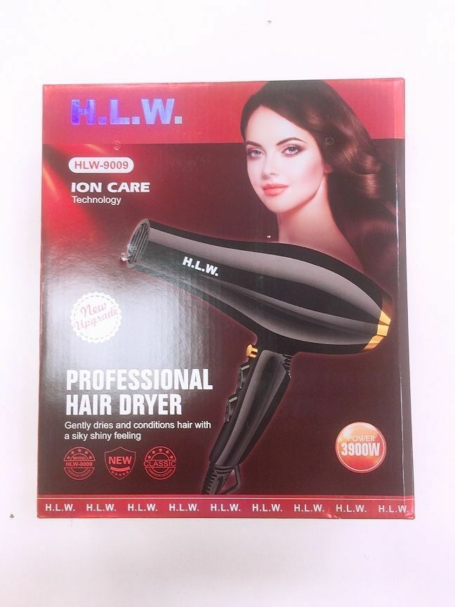 AsciugaCapelli Phon Fono Professionale HLW-9009 Ion Care 3900w Linq