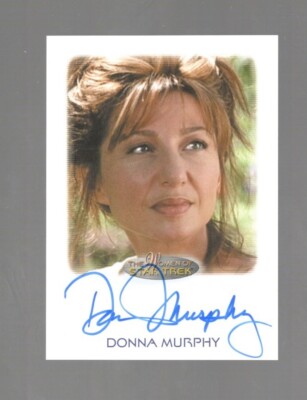 WOMEN OF STAR TREK 50TH ANNIVERSARY DONNA MURPHY AUTOGRAPH 2017 RITTENHOUSE ANIJ
