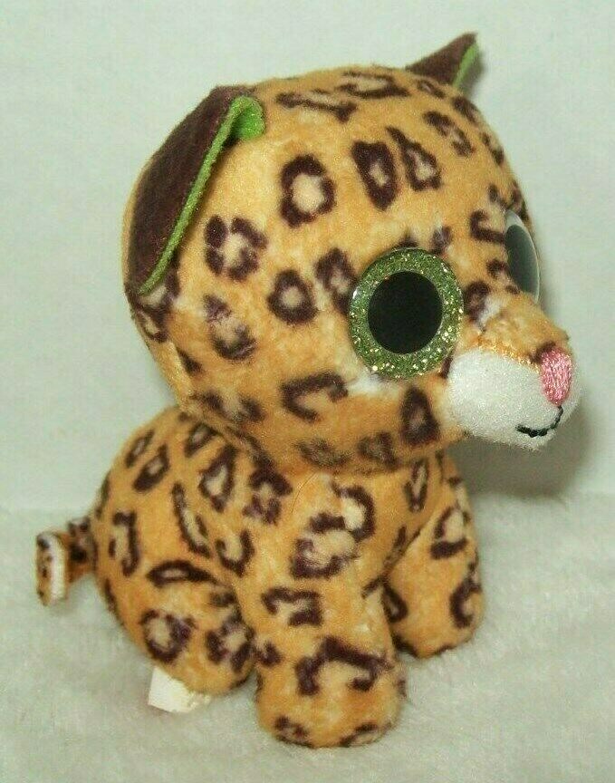 2017 McDonalds Cute Happy Meal TY Teenie Beanie Baby Boos #14 Freckles Leopard