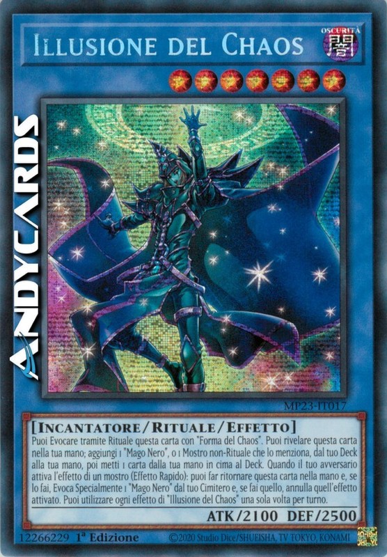 Illusione Del Chaos (Illusion Of) Segreta-Prismatica Mp23 It017 â¢ 1ed