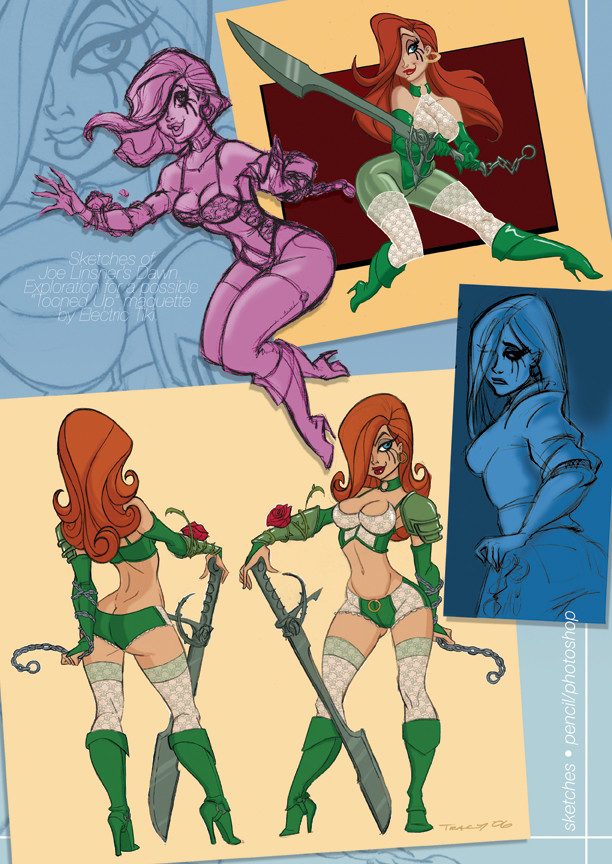 Electric Tiki Design-Tiki,T-Dog & Whatnot- Art/sketchbook by Tracy Mark Lee