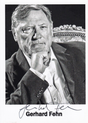 Gerhard FEHN - dt. Schauspieler, Original-Autogramm!