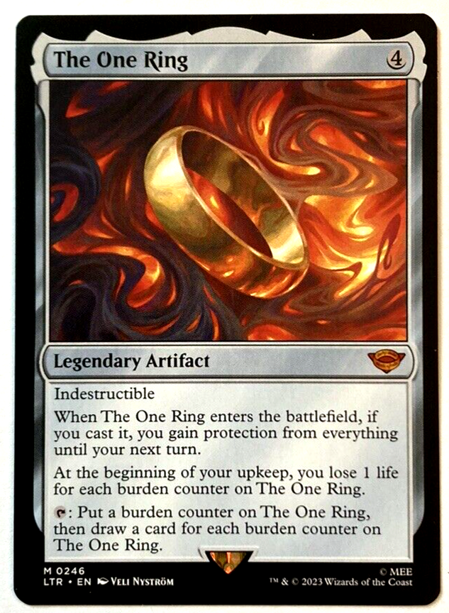 The One Ring マジック：ザ・ギャザリング The One Ring Mythic 0246 Magic the Gathering Lord of the