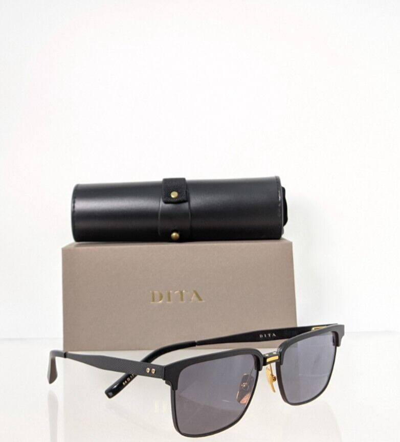 Pre-owned Dita Authentic  Sunglasses Aristocrat Drx - 2076 C Blk Frame 54mm In Gray