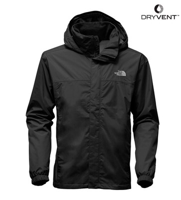 The North Face - Chaqueta impermeable Resolve 2 negro -DryVent- Hombre/chico