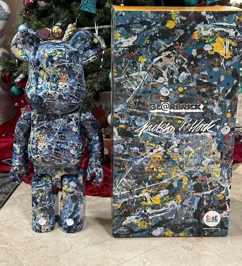 BE@RBRICK Jackson Pollock Studio 1000％ Bearbrick Jackson Pollock Studio (Splash) 1000% - US