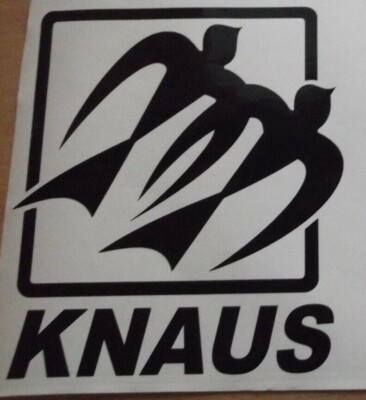 KNAUS   Sticker Decal x 4.   Choice of 19 colours