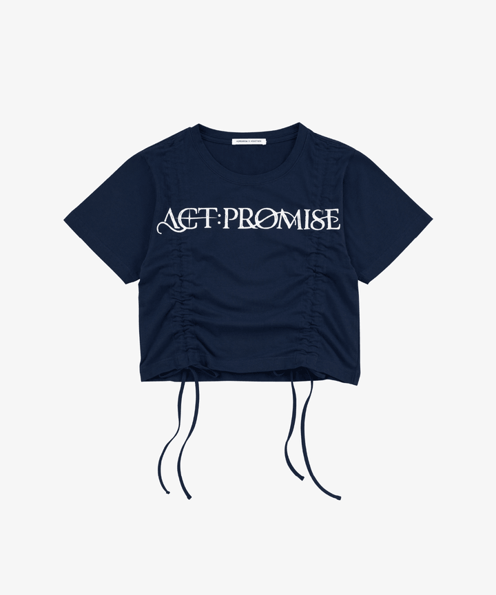 アイドル TXT TOGETHER CROP T-SHIRT TXT - TOMORROW X TOGETHER WORLD TOUR ACT : PROMISE OFFICIAL