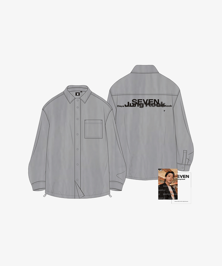 JUNGKOOK/ジョングク【SEVEN】シャツ付属フォトカード JUNGKOOK JUNG KOOK BTS SEVEN OFFICIAL MD GOODS T-SHIRT