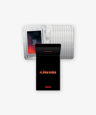 LE SSERAFIM 2023 TOUR FLAME RISES OFFICIAL MD GOODS MINI PHOTO CARD SET NEW
