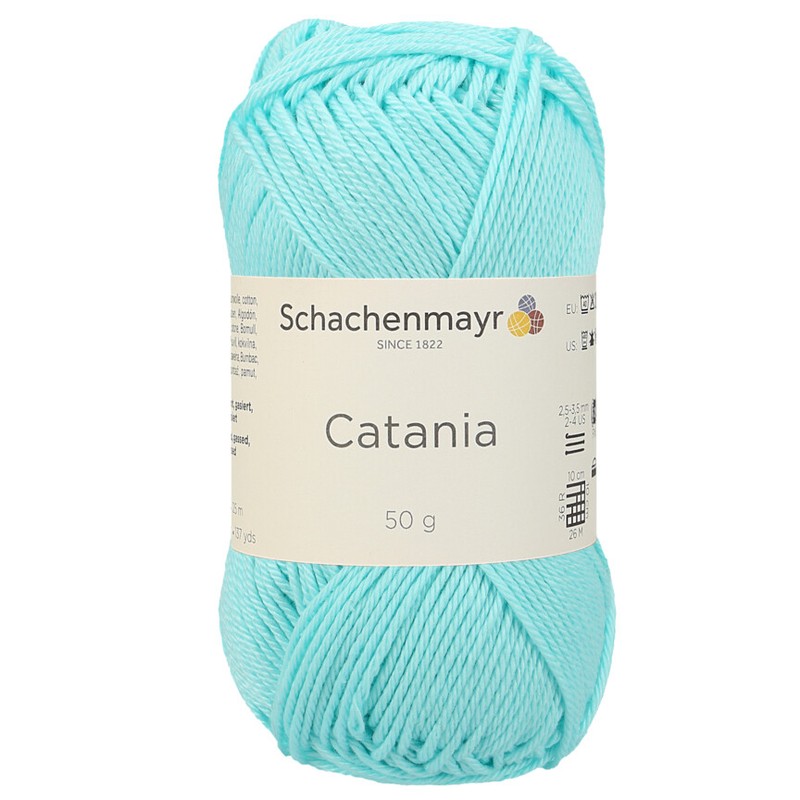 Schachenmayr Catania 50g | 100% Baumwolle | Stricken HÃ¤Keln Garn (47,80â¬/Kg)