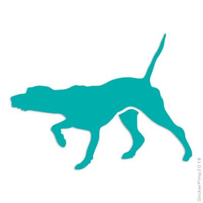 Pointer Dog, Vinyl Decal Sticker, Multiple Colors & Sizes #954