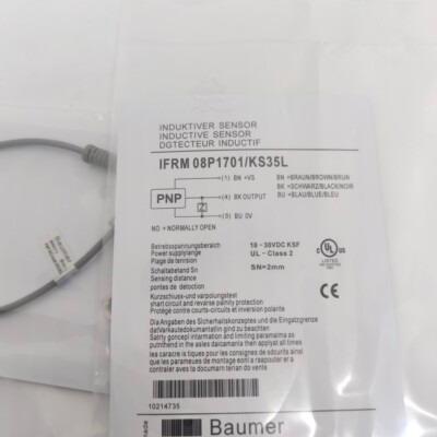 1PC New Original BAUMER ELECTRIC PROXIMITY SENSOR IFRM 08P1701/KS35L