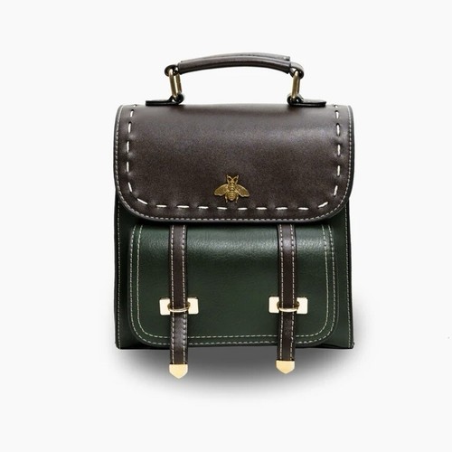 NEW Olives Bumblebee Bee Backpack Vegan Leather Backpack