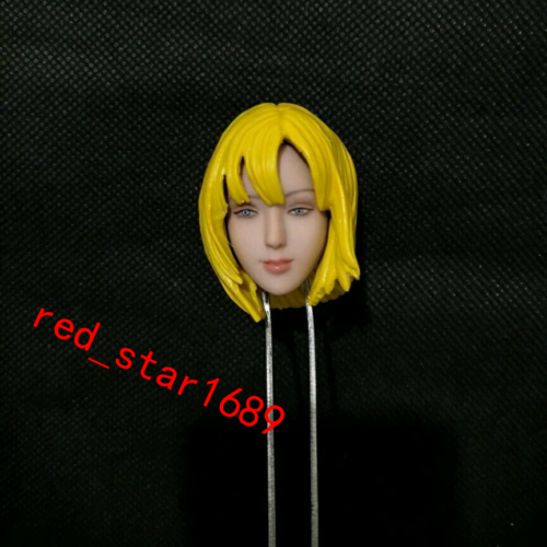 1/6 Rem Yellow women  Hair Girl Head Sculpt Fit 12'' Female PH TBL Figure  Toys