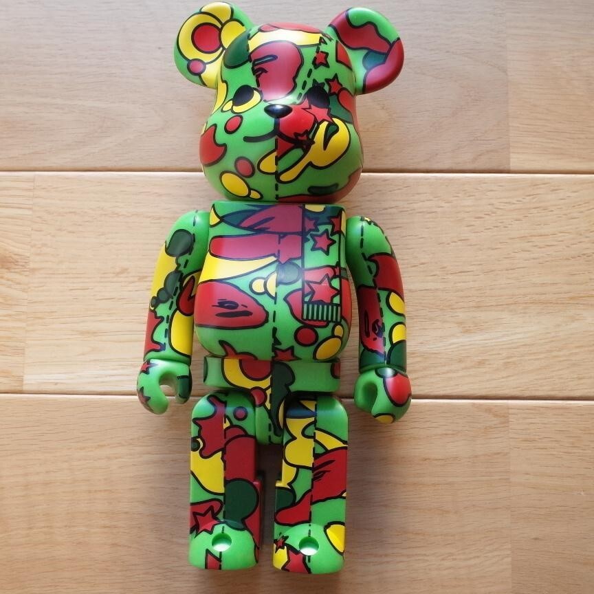 その他 MEDICOM TOY - BAPE CLEAR CAMO BE@RBRICK 100% &amp; 400% BE@RBRICK BAPE CLEAR ABC CAMO SHARK 400% & 100% 3 Colors Set
